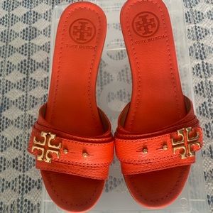Tory Burch platform slides
